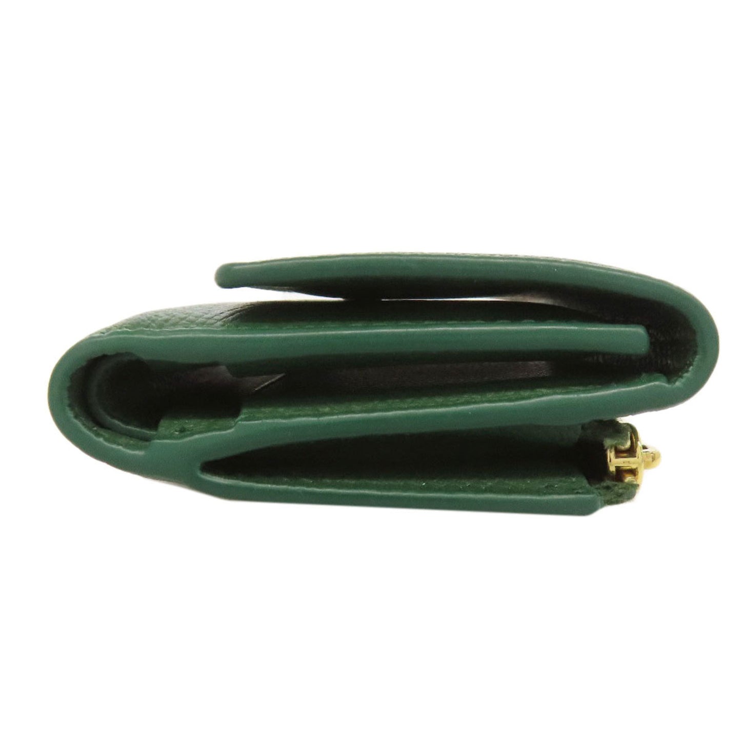 Salvatore Ferragamo Gancini Hardware Bifold Wallet Leather