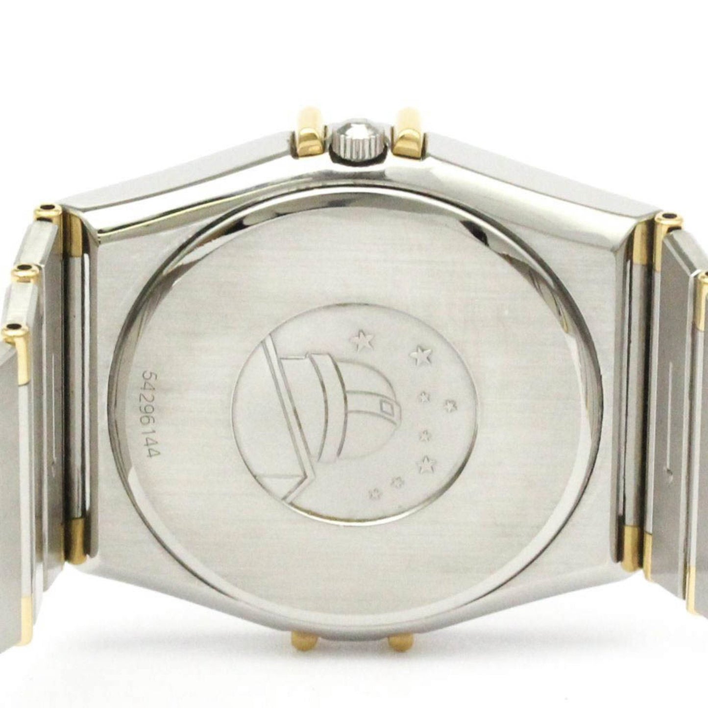 Omega Constellation Day Date 18K Gold Steel Quartz