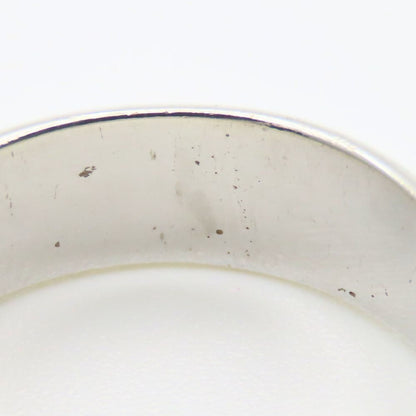 Tiffany & Co. Carved Heart Ring In Sterling Silver By Elsa Peretti