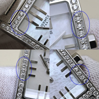Hermes Tandem Bezel Full Diamond