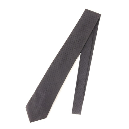 Louis Vuitton Louis Vuitton Micro Monogram Silk Cravate Tie M78763 Black