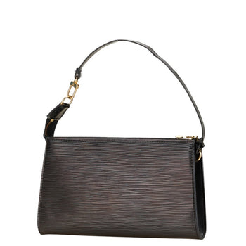 Louis Vuitton Epi Pochette Accessory Pouch M52982 Black Noir Leather