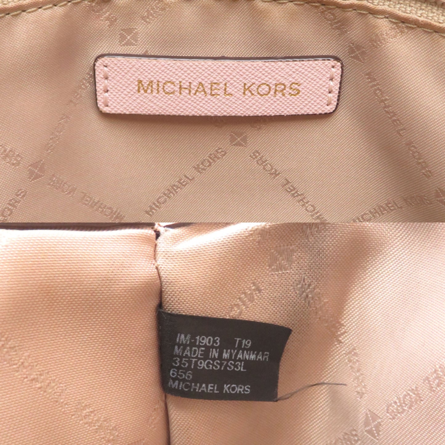 Leather Michael Kors Handbag
