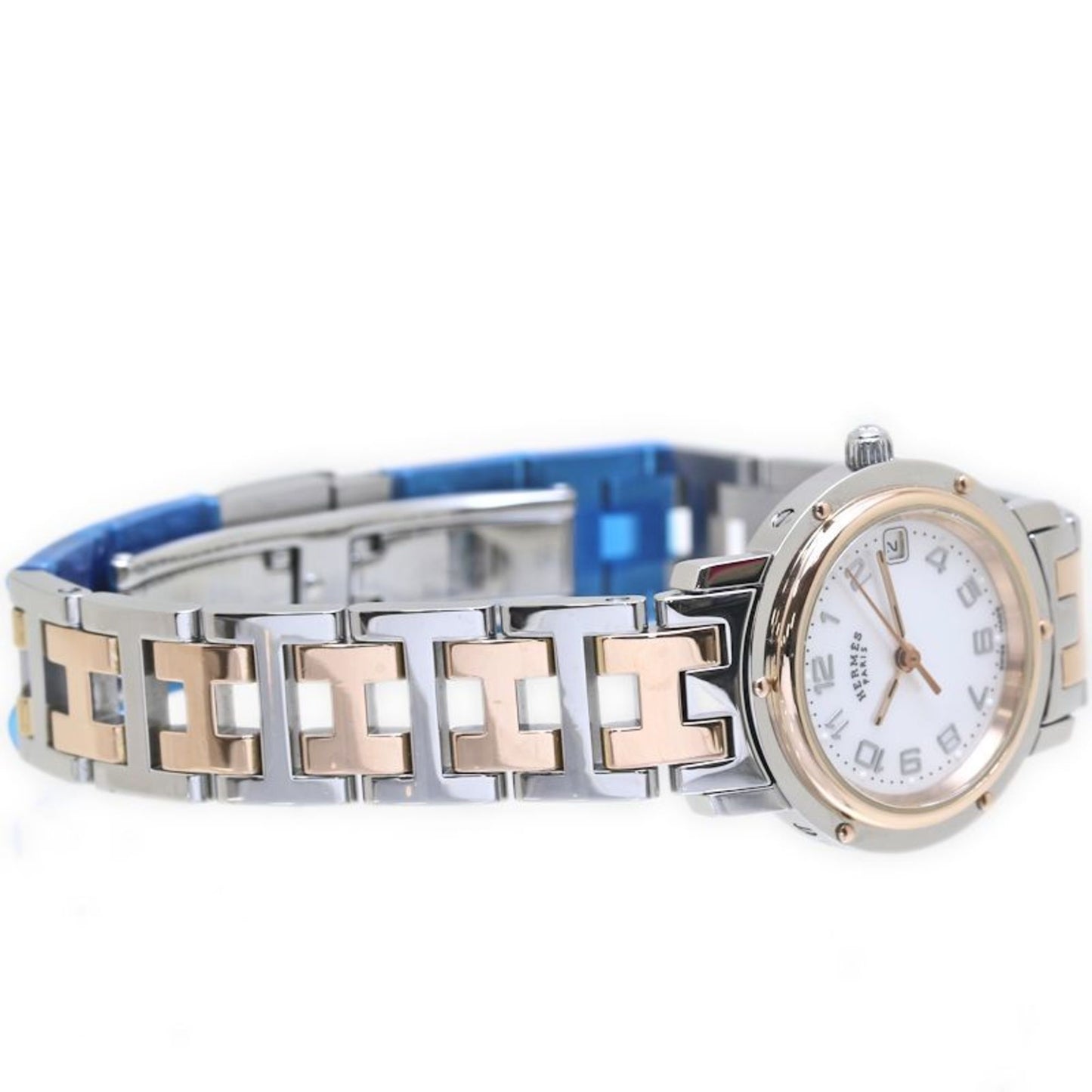 Hermes Clipper Nacre New Buckle Cl4.221.212 3824