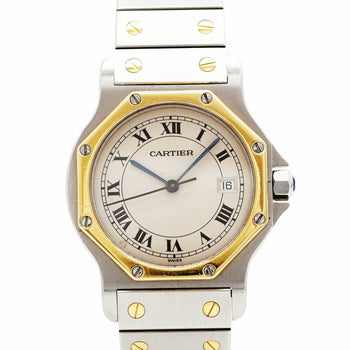 Cartier Santos Octagon W2001583 Ivory Dial