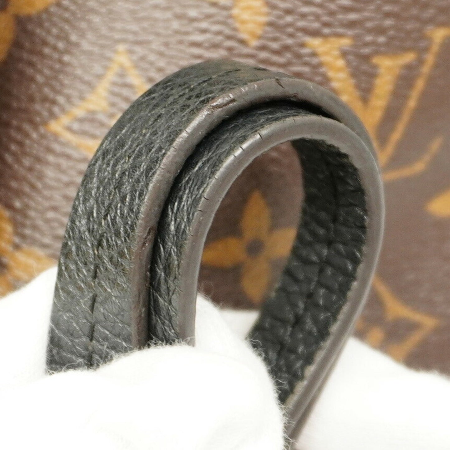 Louis Vuitton Monogram Macassar Retiro Handbag M50058 Noir 2-Way Bag