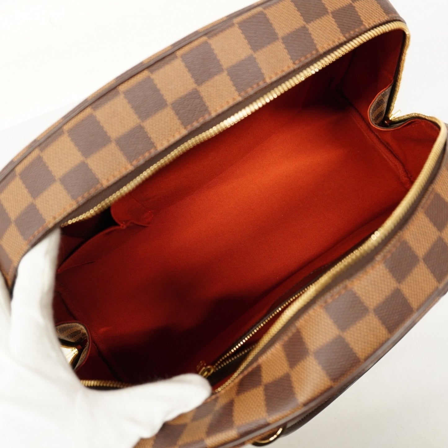 Louis Vuitton Damier Nolita Ebene Handbag N41455