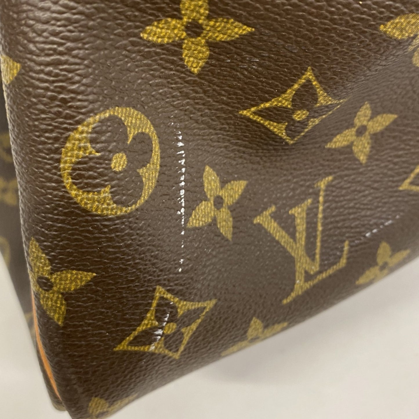Louis Vuitton Monogram Keepall 60 Boston Bag M41422 Brown