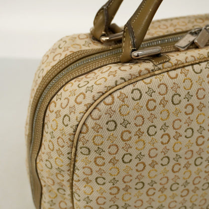 Celine Handbag C Macadam Canvas Beige