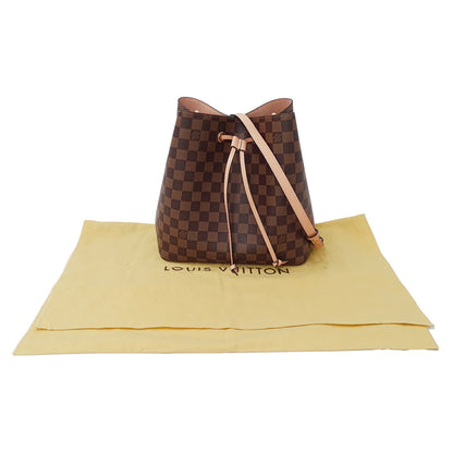 Louis Vuitton Neonoe Venus Damier Canvas Shoulder Bag (Brown/Pink) N40198