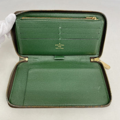 Louis Vuitton Monogram Gloom Zippy Organizer Long Wallet M60035 Brown Vert