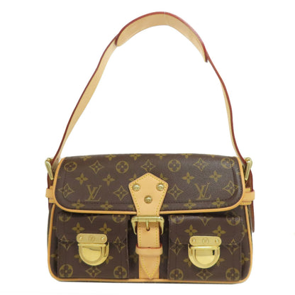 Louis Vuitton M40027 Hudson Handbag Monogram Canvas