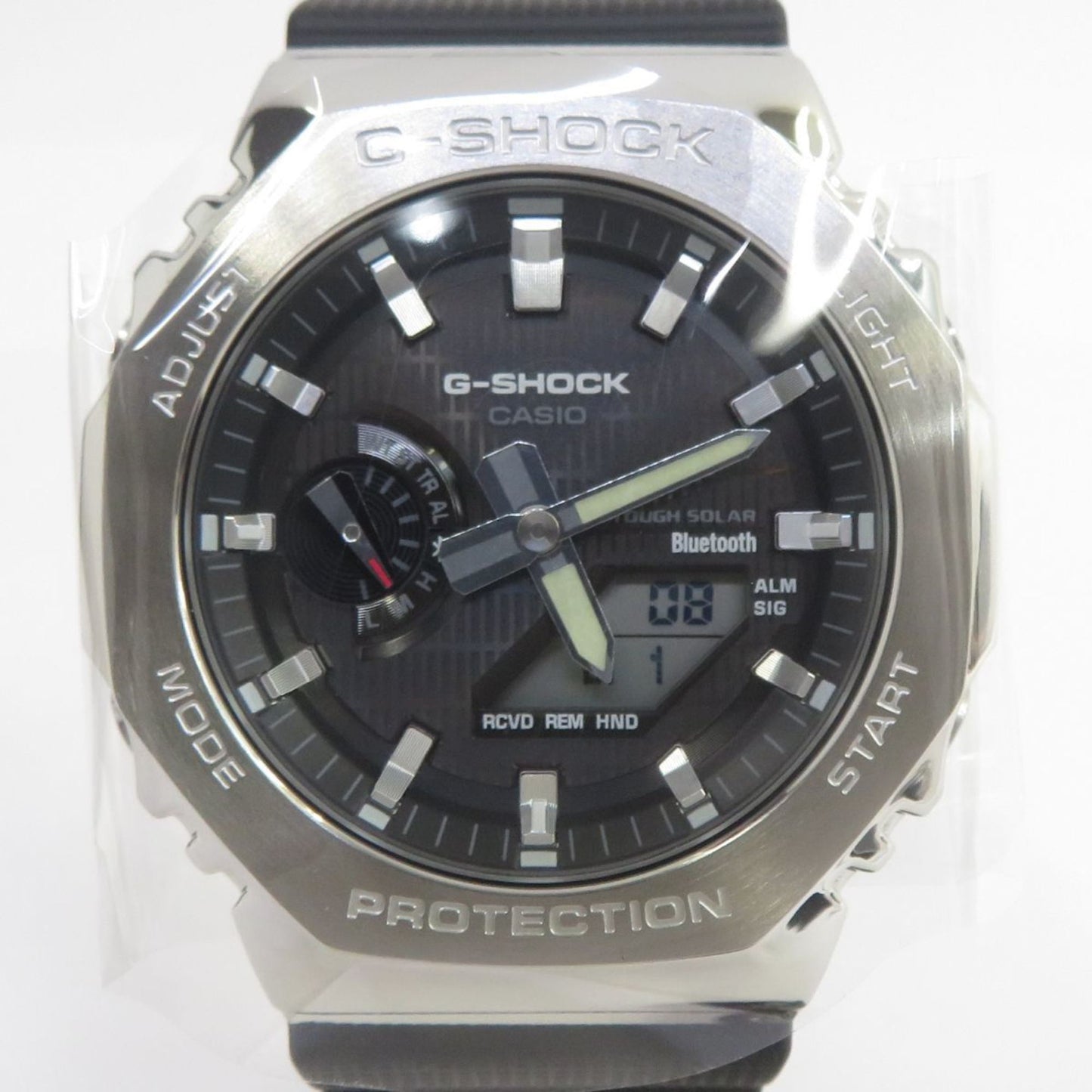 Casio G-Shock G-Steel Mobile Link Gbm-2100-1Aer Tough Solar Watch