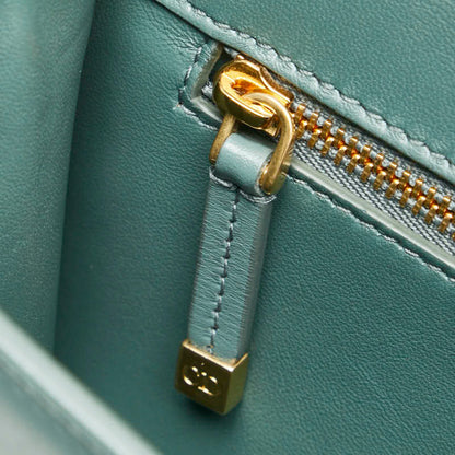 Christian Dior Dior 30 Montaigne Shoulder Bag In Green Calfskin Leather