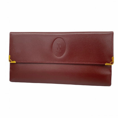 Cartier Must Tri-Fold Long Wallet