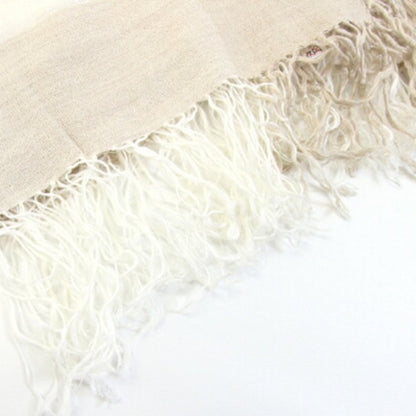 Brunello Cinnelli Brunello Cucinelli Large Cashmere Chiffon Shawl In Ivory