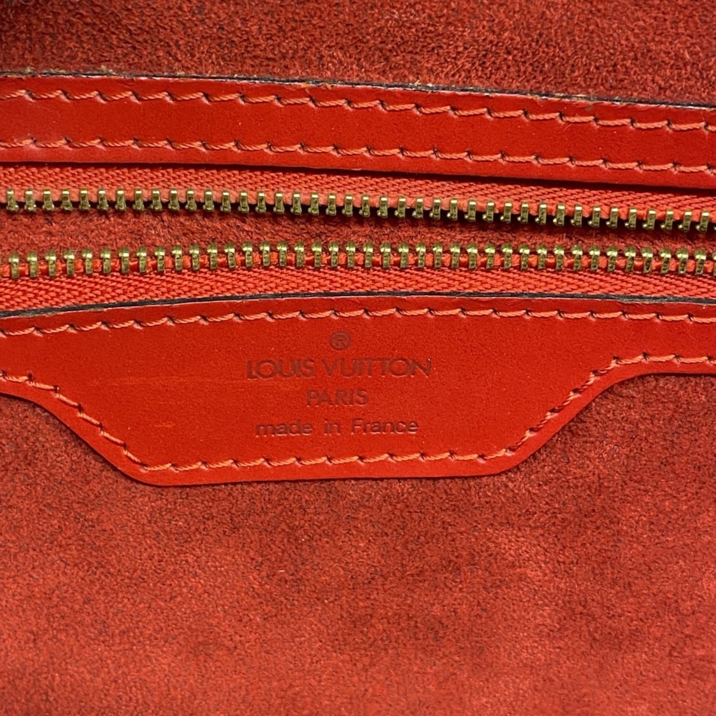 Louis Vuitton Epi Saint-Jacques Shoulder Bag M52267 Castilian Red