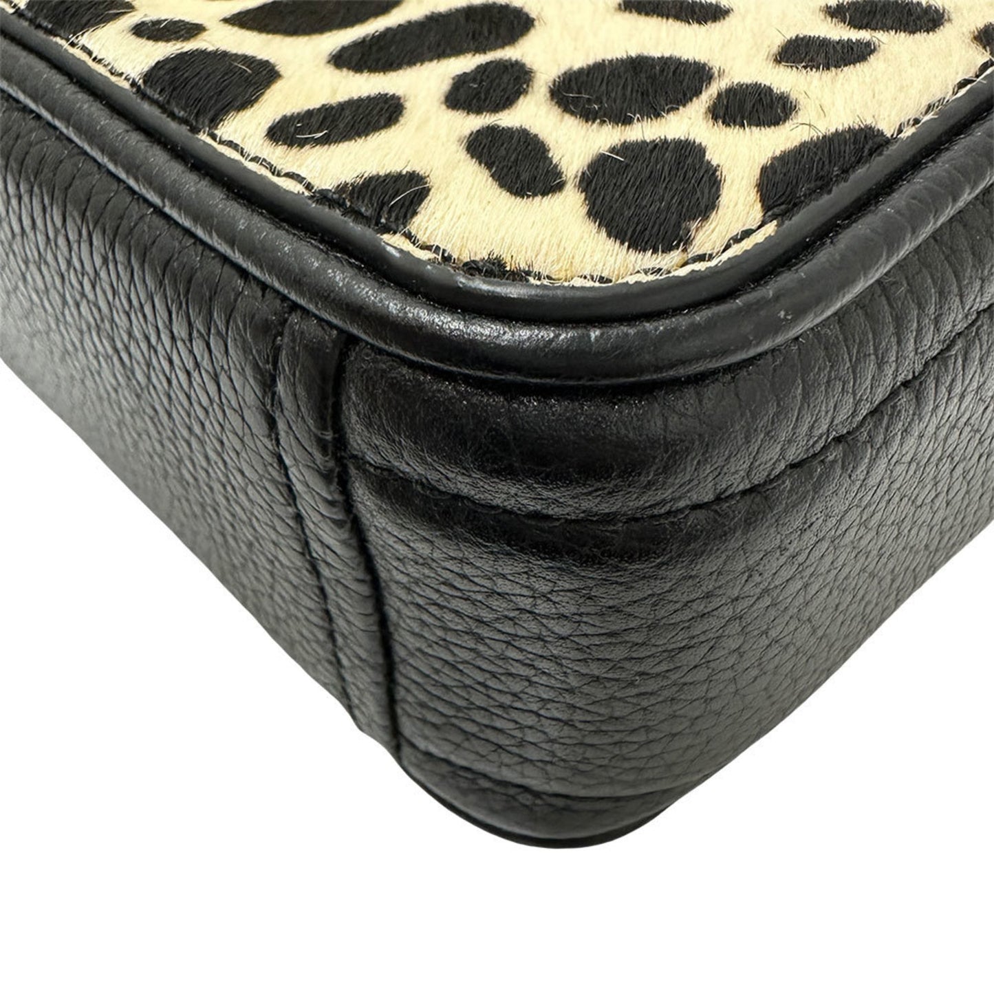 Marc Jacobs Women'S Shoulder Bag In Leather And Porcelain Snapshot Pattern