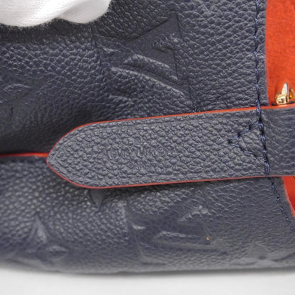 Louis Vuitton Monogram Empreinte Neonoe Handbag M45306 Marine Rouge 2-Way Bag