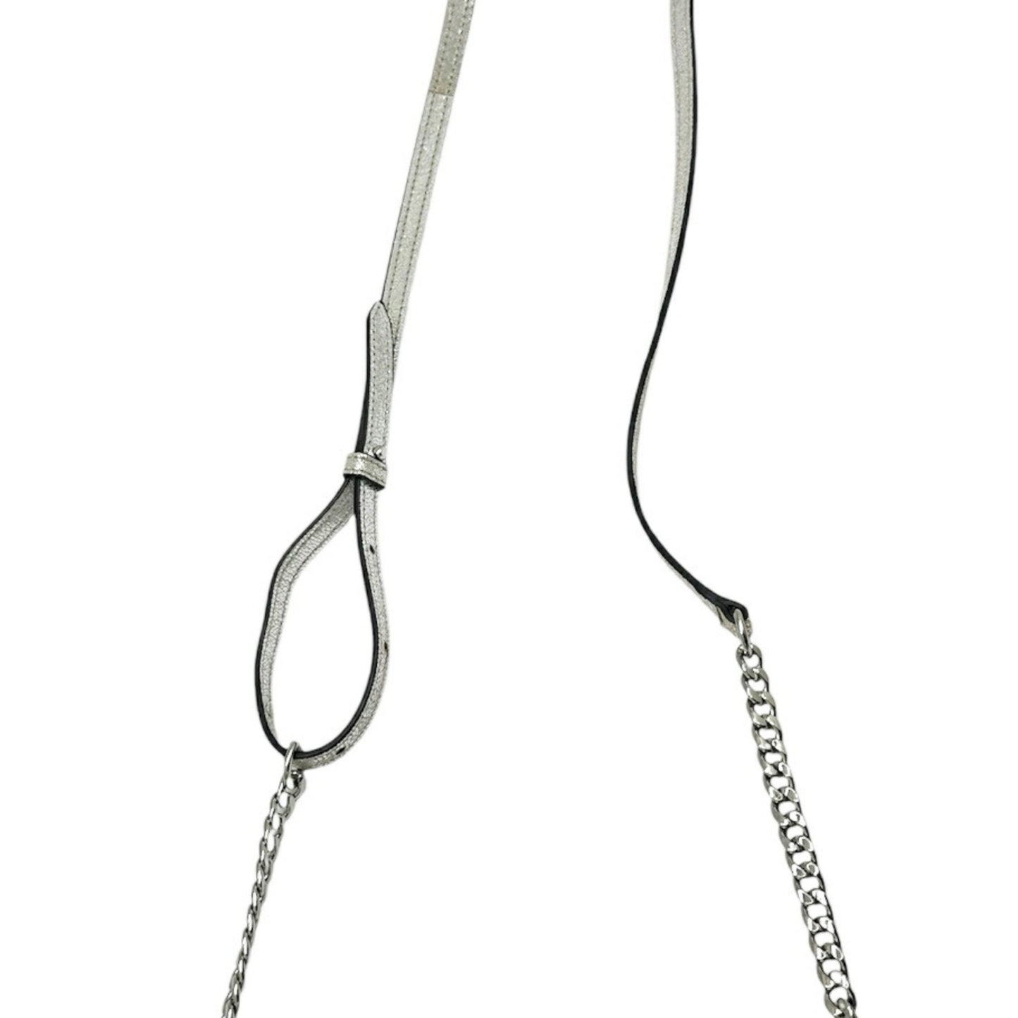 Jimmy Choo Shoulder Bag Leather Silver Studs Star