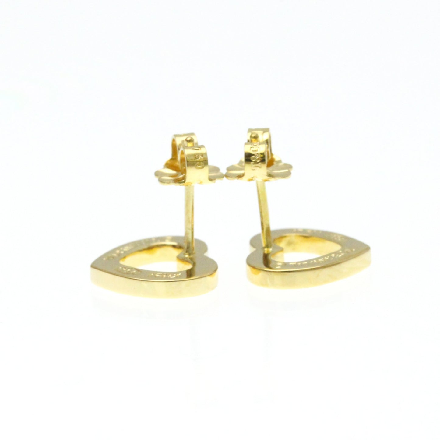 Tiffany Heart Earrings No Stone Yellow Gold (18K) Stud Earrings Gold