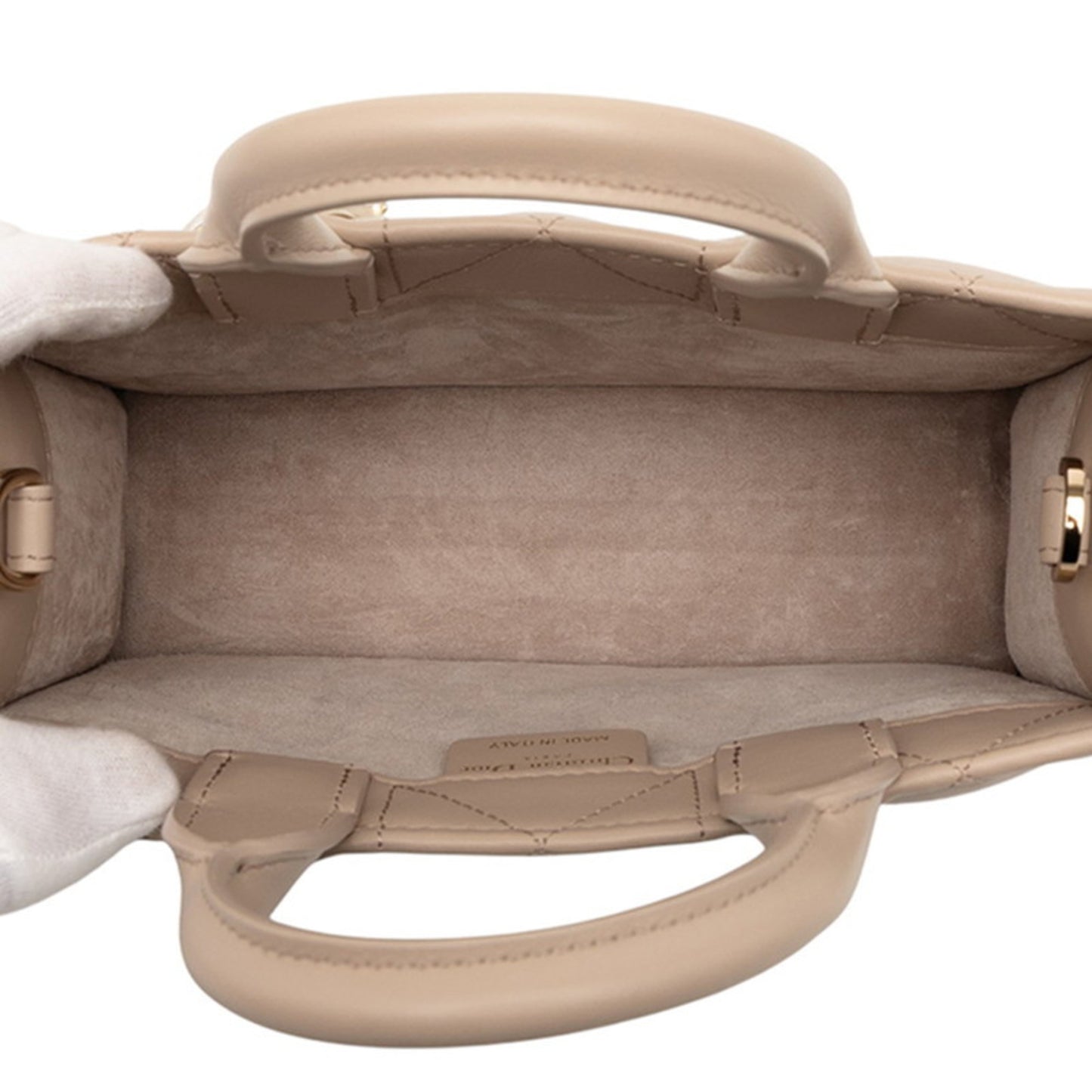 Christian Dior Dior Macrocannage Book Tote Mini Shoulder Bag