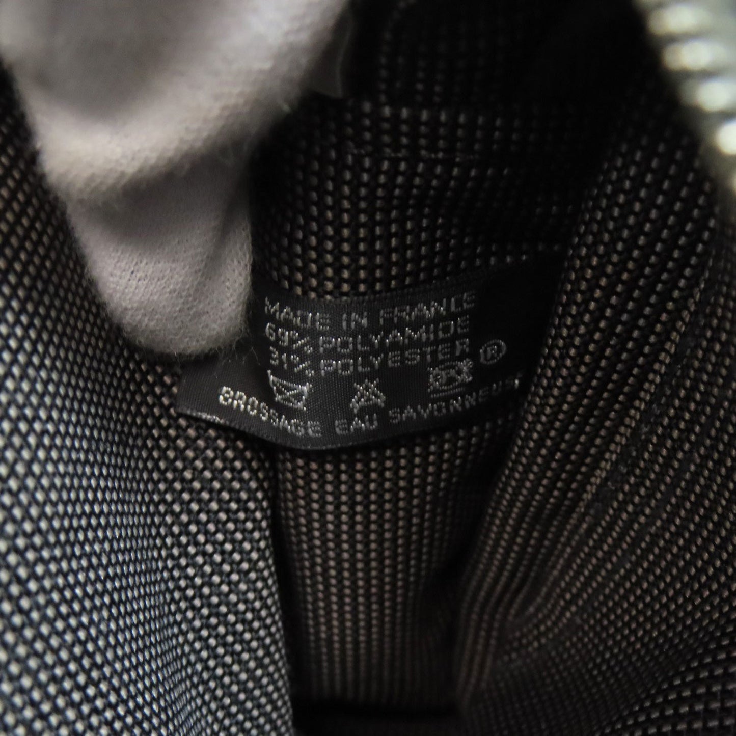 Hermes Herms Air Line Tote Pm Handbag Canvas