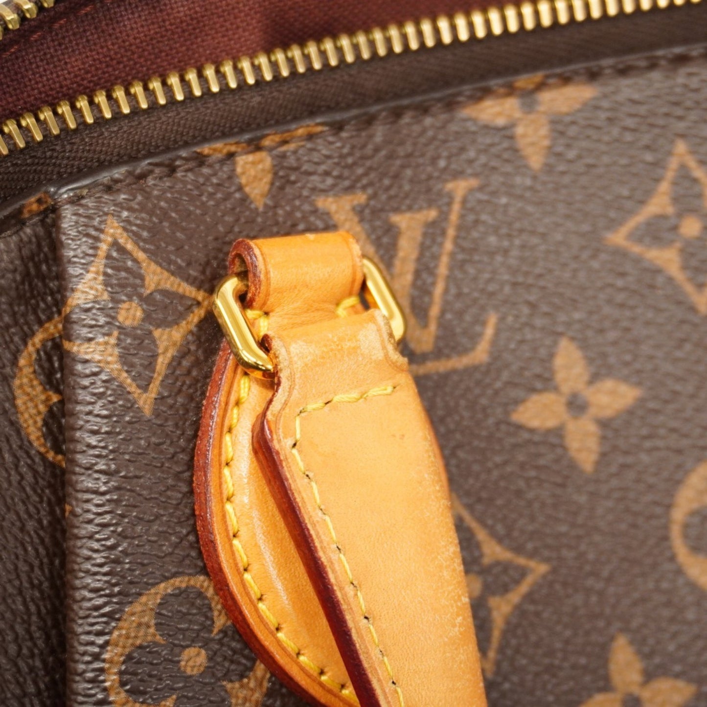 Louis Vuitton Monogram Riboule Pm Handbag M44543 Brown 2-Way Bag