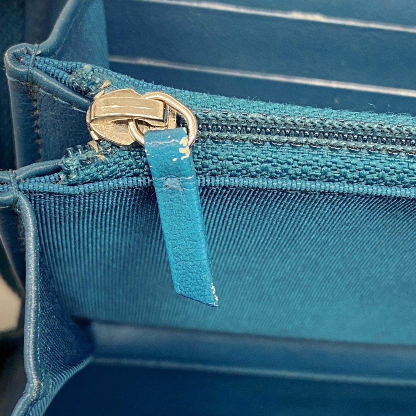 Chanel Patent Leather Long Wallet