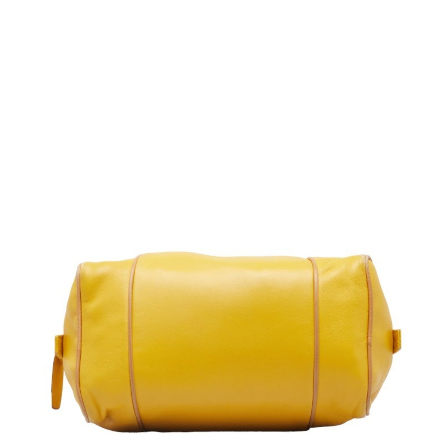 Loewe Anagram Mini Handbag In Yellow Leather