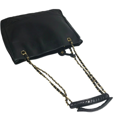 Chanel Matelasse Double Chain Tote Bag