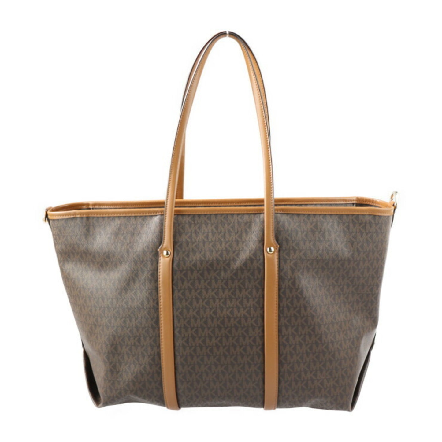 Michael Kors Beck Tote Bag 30T0Gknt3B Leather Brown Shoulder R2325013002098