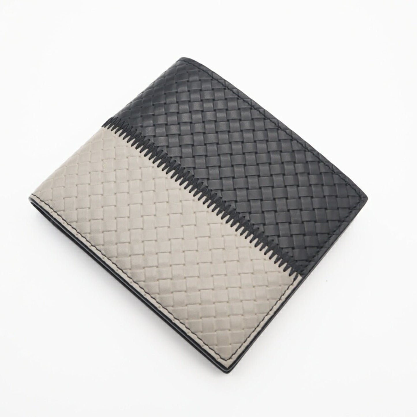 Bottega Veneta Bi-Fold Wallet with Intrecciato