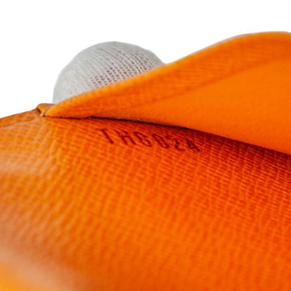 Louis Vuitton Epi Agenda Mini Planner Cover R2007H Mandarin Orange Leather