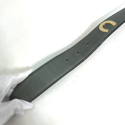 Gucci 037.194.0923 Horseshoe Pants Belt