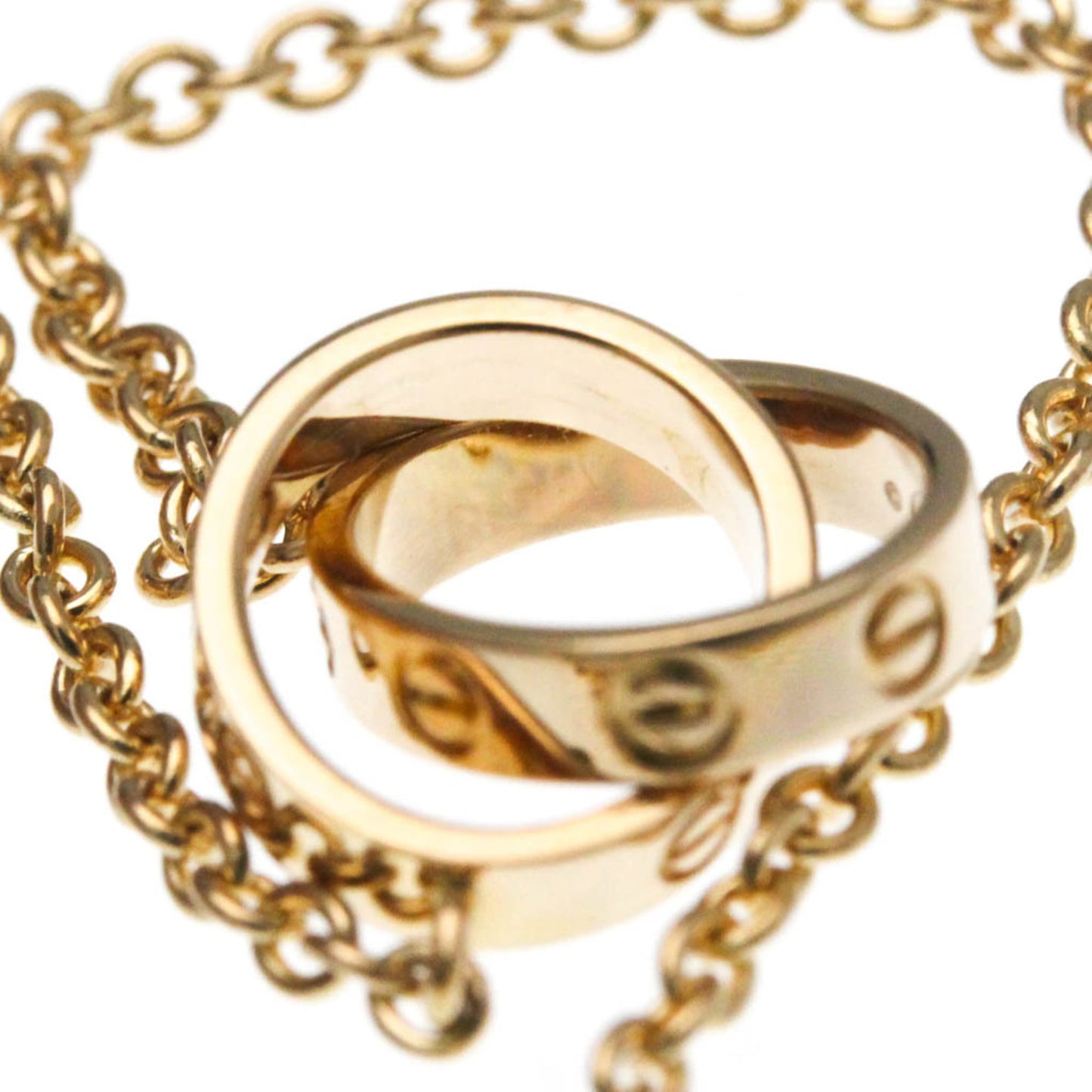 Cartier Baby Love Necklace Pink Gold (18K) No Stone Women