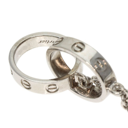 Cartier Baby Love Necklace In 18K White Gold