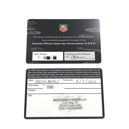 Tag Heuer Grand Carrera Cav511A.Ba0902 Stainless Steel