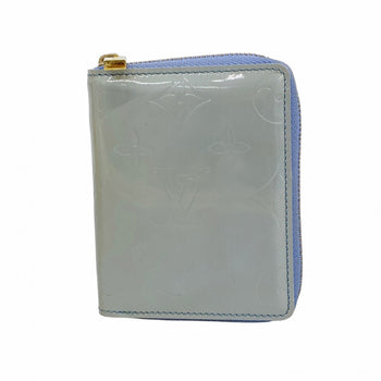 Louis Vuitton Vernis Bloom Wallet M91016 Baby Blue