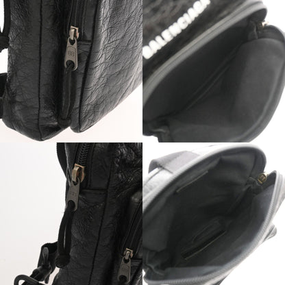 Balenciaga Explorer Black Unisex Leather Body Bag