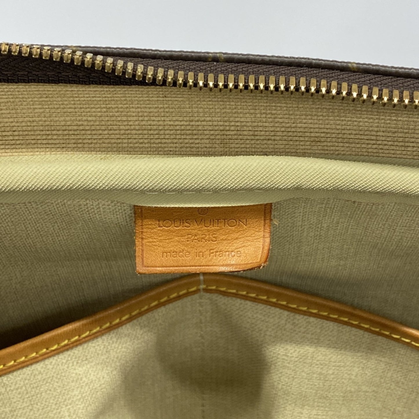 Louis Vuitton Monogram Deauville Handbag M47270 Brown