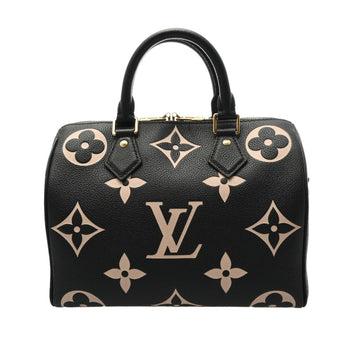Louis Vuitton Louis Vuitton Monogram Empreinte Speedy 25 Black M58947