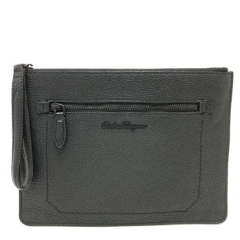 Salvatore Ferragamo Logo Cluch Bag Bag Clutch Bag Black