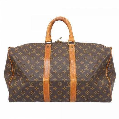 Louis Vuitton Monogram Keepall 45 Boston Bag M41428 Brown
