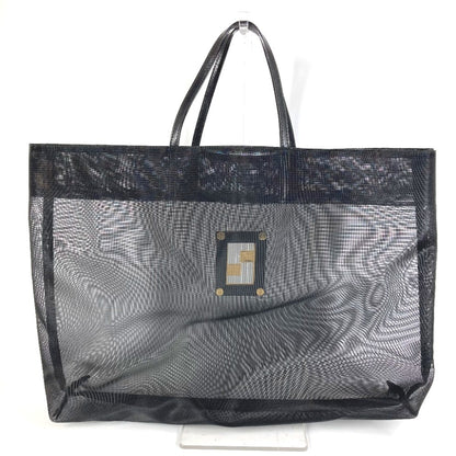Fendi Mesh Ff Logo Tote Bag