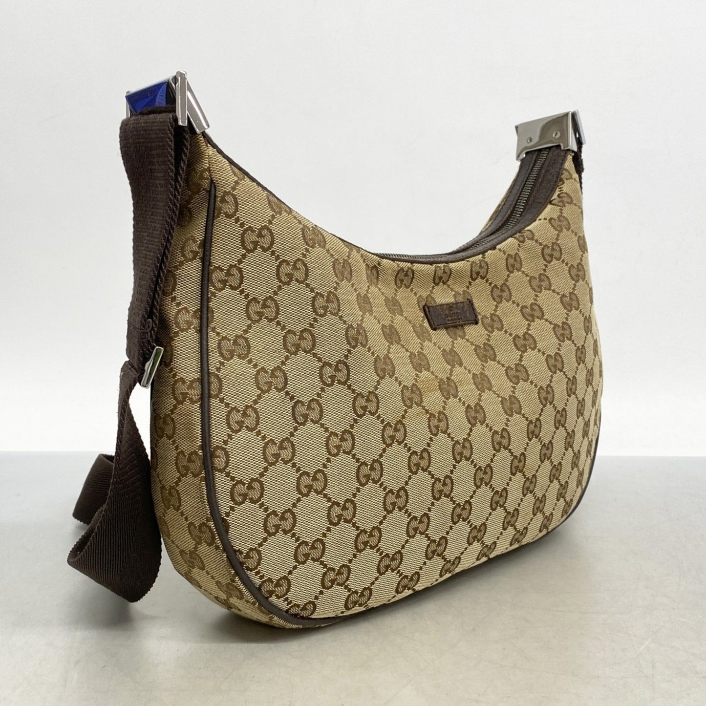 Gucci Gg Canvas Shoulder Bag 1227901 Brown