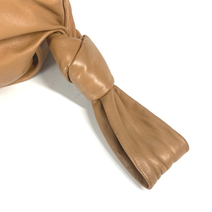 Bottega Veneta 607964 Bag Pouch Clutch Bag Hand Bag Camel Brown