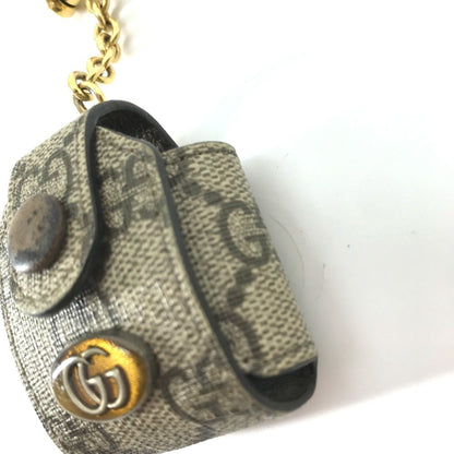 Gucci 596720 Gg Supreme Airpods Case Apple Earphone Canvas