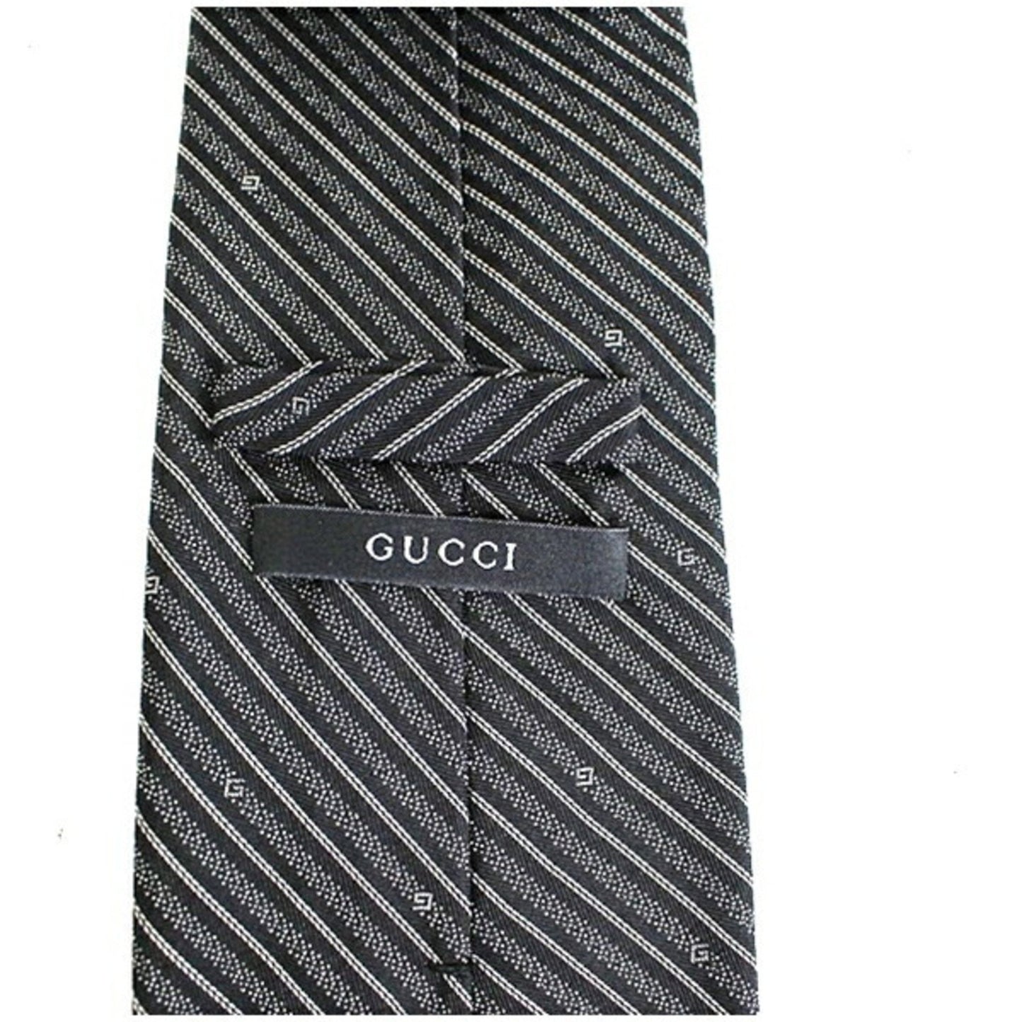 Gucci Unused Silk Tie Striped