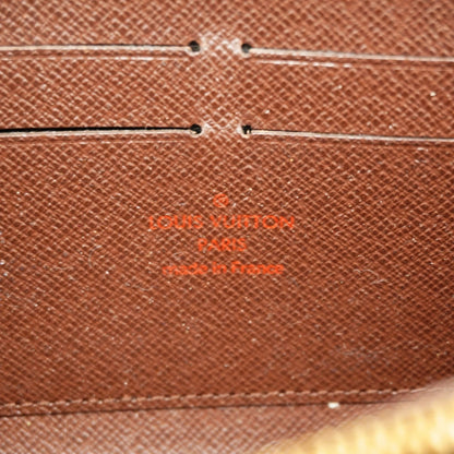 Louis Vuitton Damier Zippy Wallet N60015 Ebene Long
